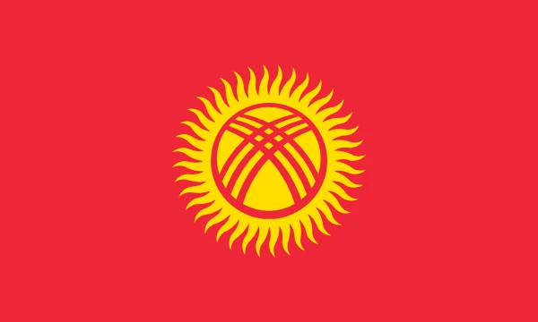 Flag of Kyrgyzstan